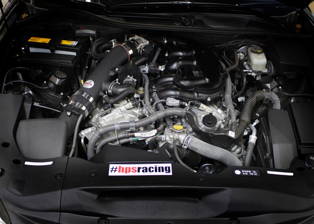 HPS Performance Air Intake Tube, Polished, 2013-2020 Lexus GS350 3.5L V6 F-Sport, 27-198P