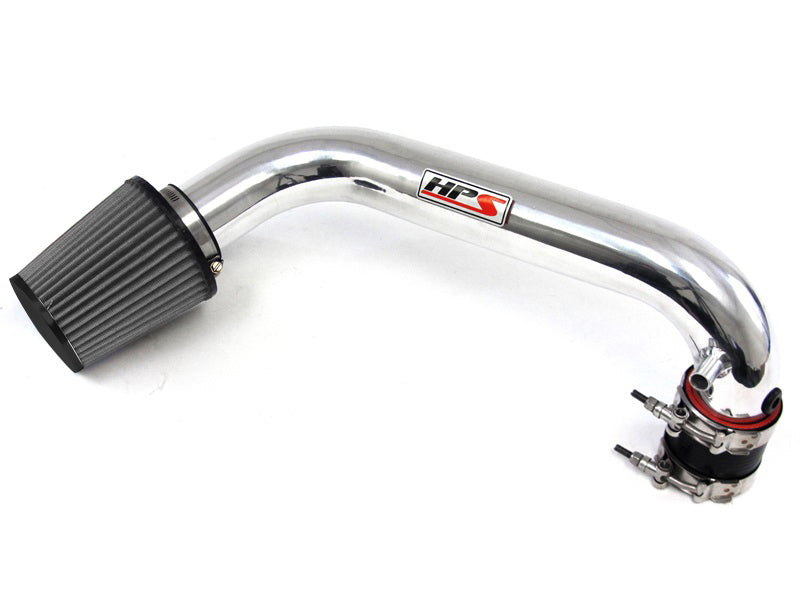 HPS Performance Air Intake Kit, Polished, 2001-2005 Honda Civic DX EX LX VI 1.7L, 827-104P