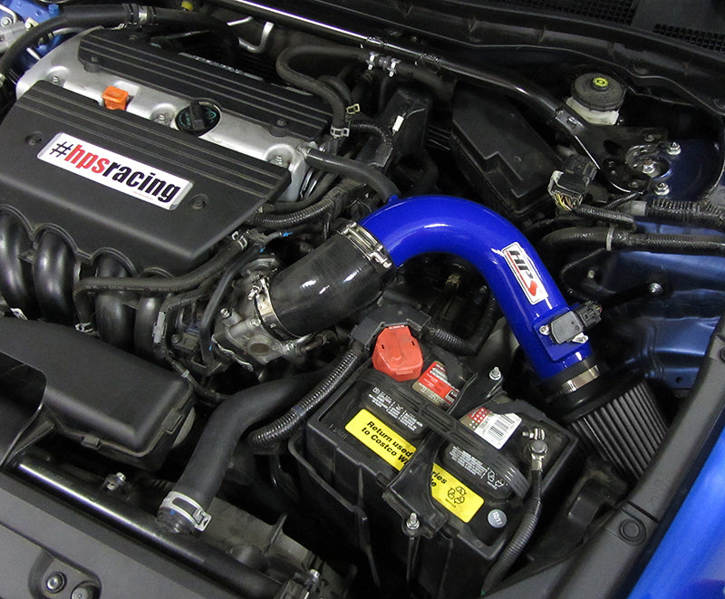 HPS Performance Air Intake Kit, Blue, 2009-2014 Acura TSX 2.4L, 827-105BL