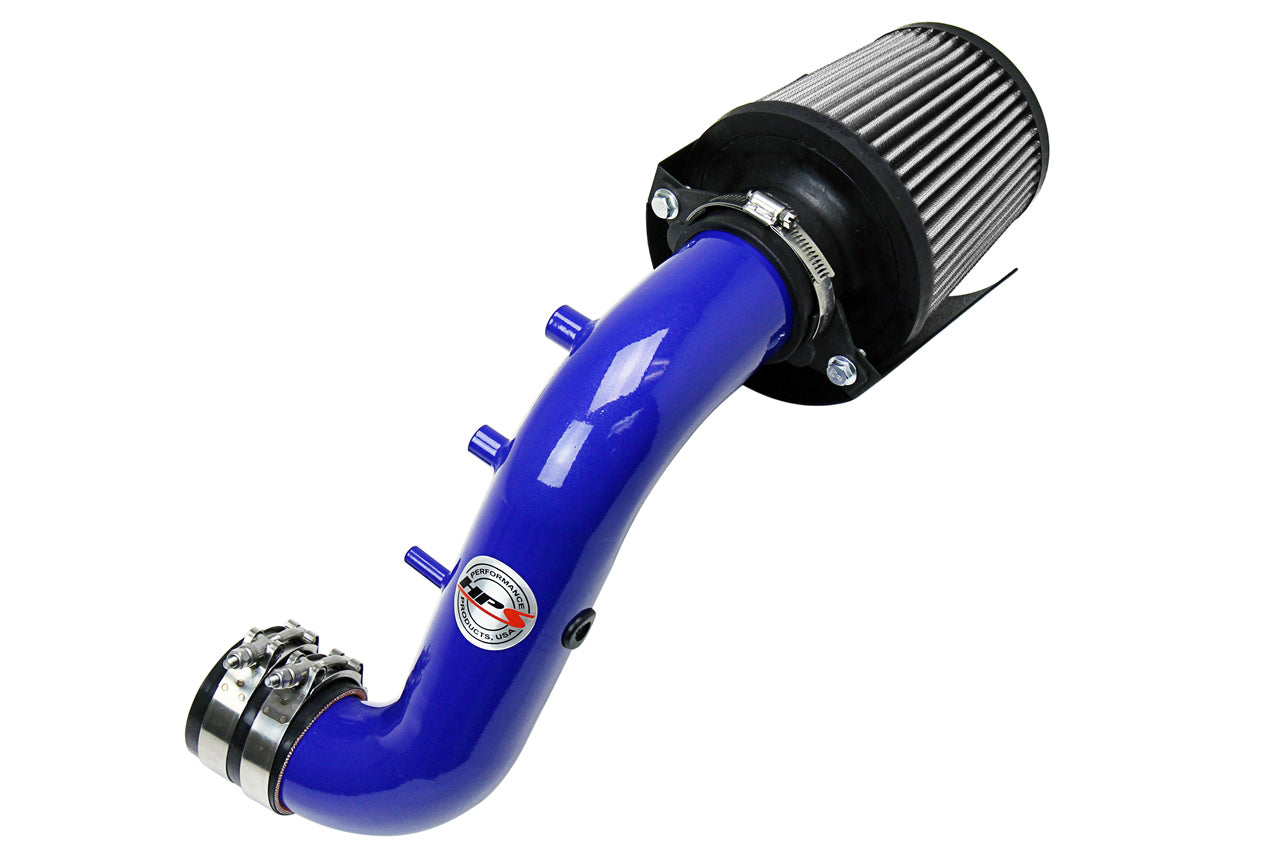 HPS Performance Air Intake Kit, Blue, 2002-2005 Honda Civic Si 2.0L, 827-121BL