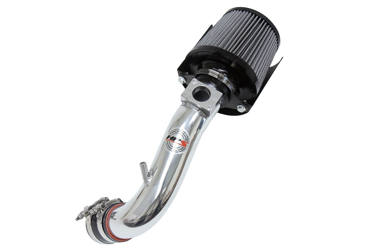 HPS Performance Air Intake Kit, Polished, 2008-2014 Mitsubishi Lancer 2.0L / 2.4L NonTurbo, 827-162P