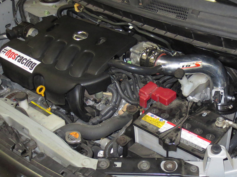 HPS Performance Air Intake Kit, Polished, 2009-2014 Nissan Cube 1.8L, 827-186P