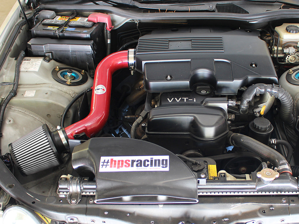 HPS Performance Air Intake Kit, Red, 2001-2005 Lexus GS300 3.0L, 827-260R