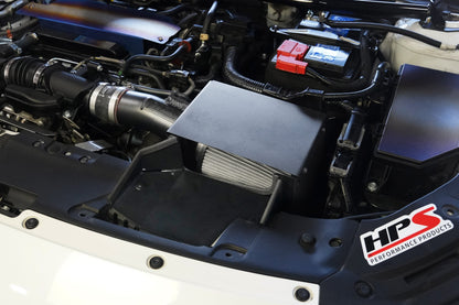 HPS Performance Air Intake Kit, Polished, 2018-2022 Honda Accord 1.5L Turbo, 827-406P