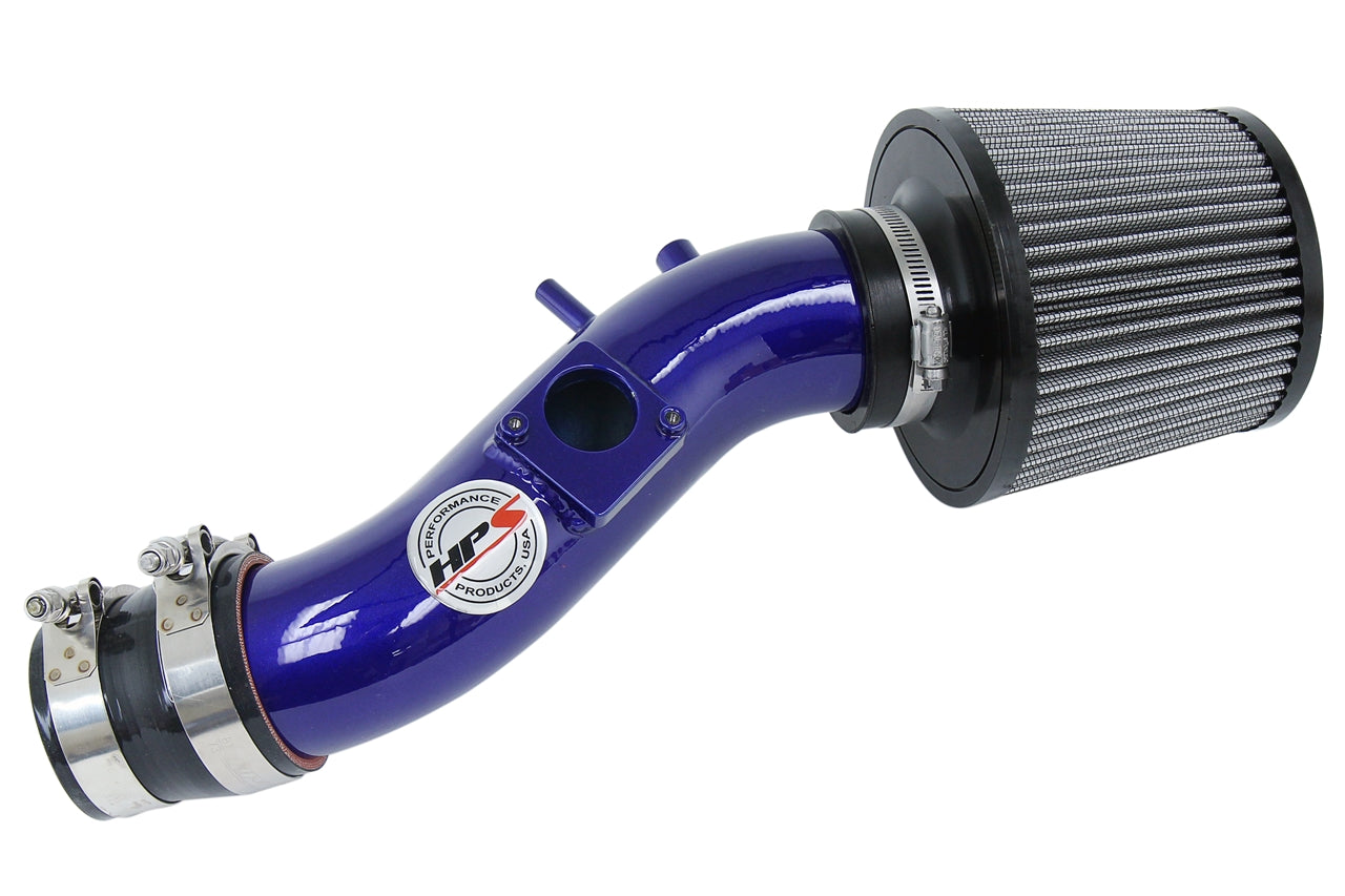 HPS Performance Air Intake Kit, Blue, 2003-2004 Toyota Matrix XR 1.8L 1ZZ-FE, 827-513BL