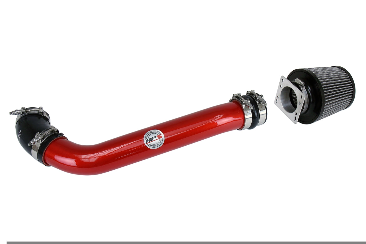HPS Performance Air Intake Kit, Red, 1989-1995 Toyota Pickup 22RE 2.4L, 827-514R