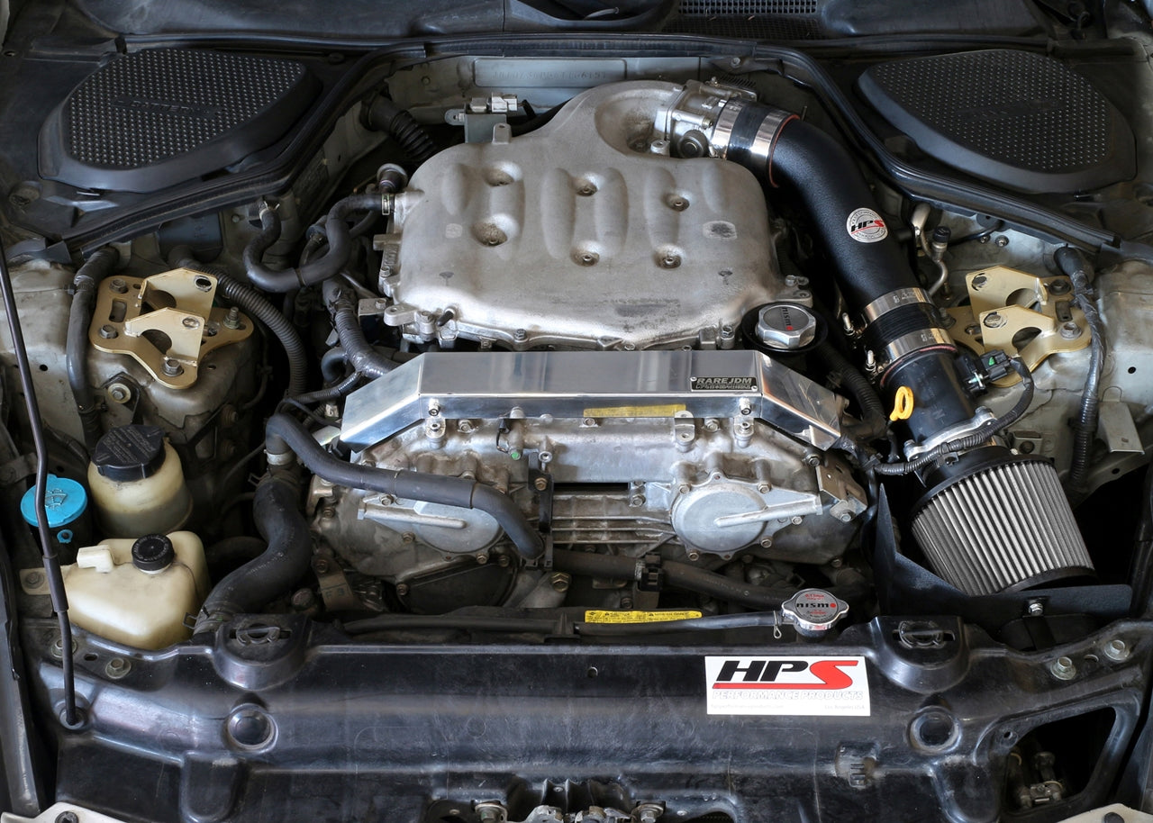 HPS Performance Air Intake Kit, Black, 2003-2006 Nissan 350Z 3.5L V6, 827-520WB