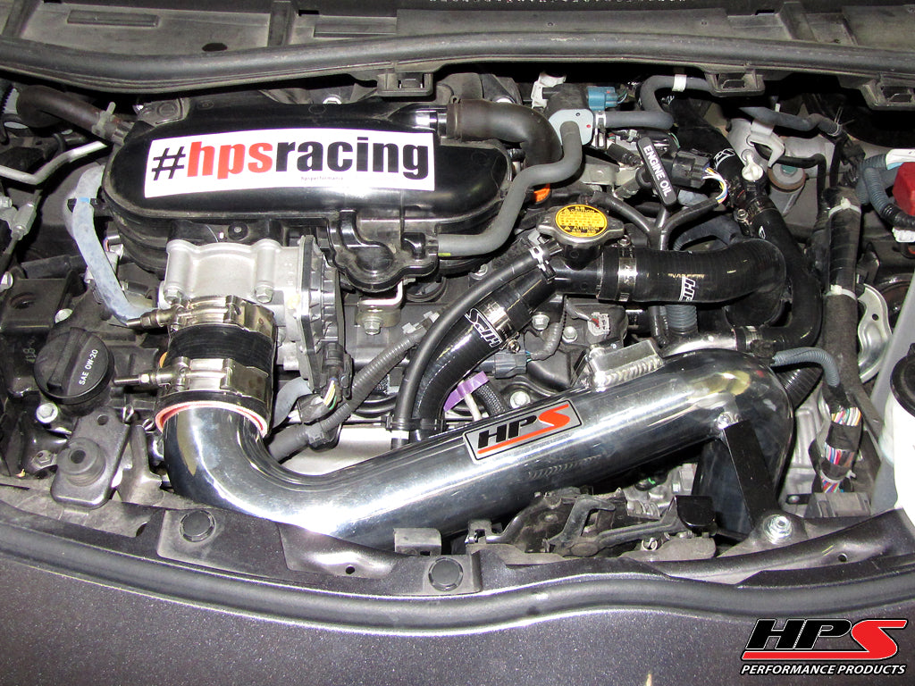 HPS Performance Air Intake Kit, Blue, 2012-2015 Scion iQ 1.3L US-Spec, 827-527BL