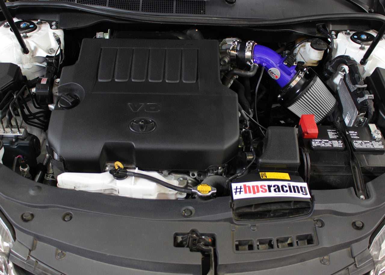 HPS Performance Air Intake Kit, Blue, 2009-2016 Toyota Venza 3.5L V6, 827-534BL