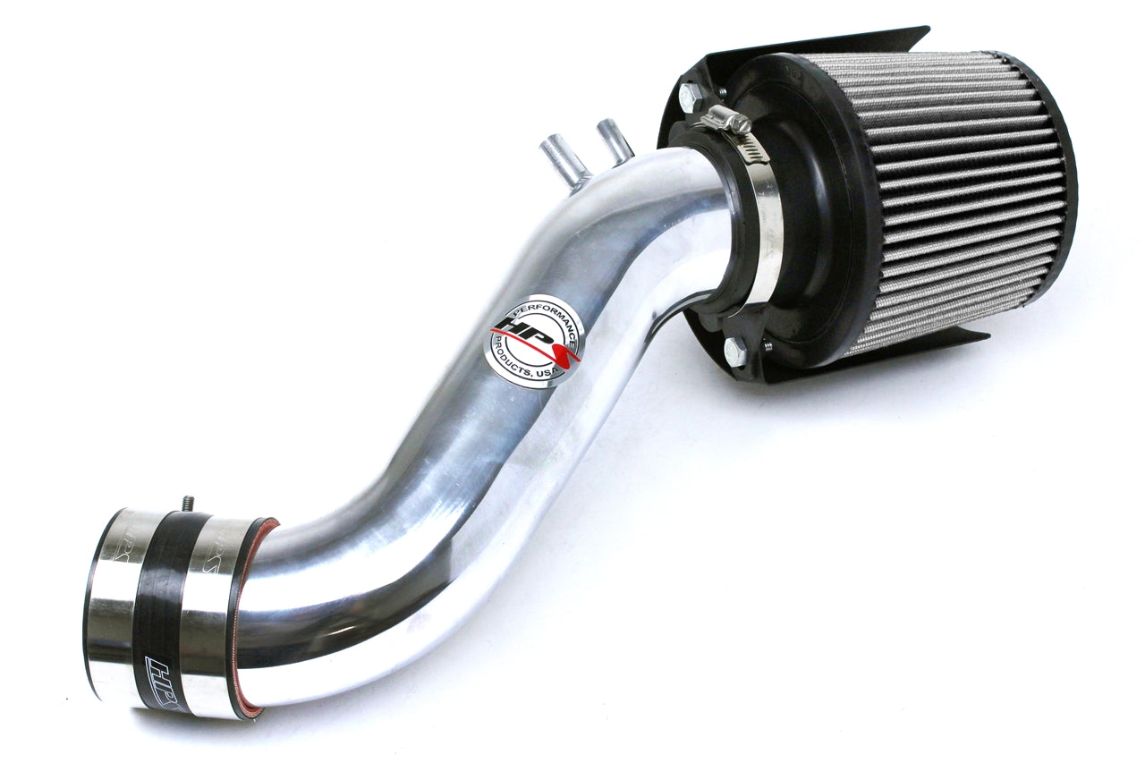 HPS Performance Air Intake Kit, Polished, 2015-2019 Hyundai Sonata 2.4L Non Turbo, 827-549P