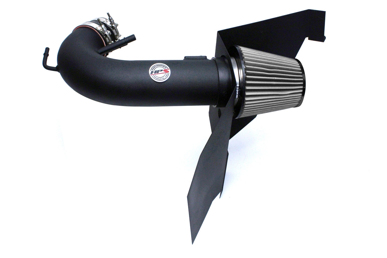 HPS Performance Air Intake Kit, Black, 2015-2017 Ford Mustang GT V8 5.0L, 827-556WB