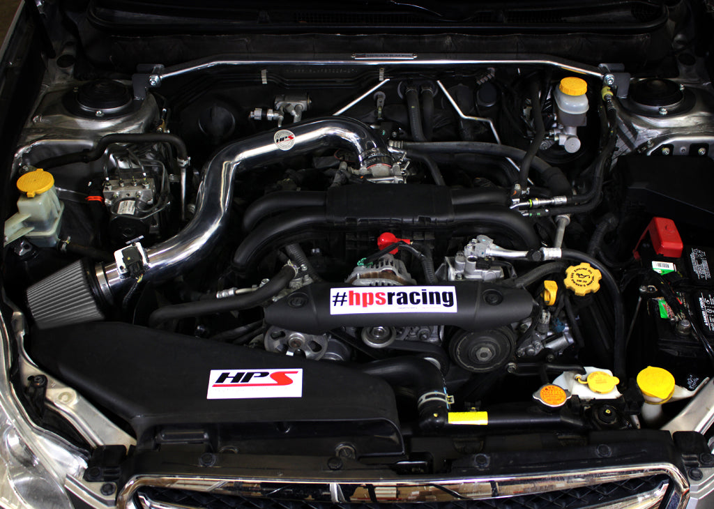 HPS Performance Air Intake Kit, Blue, 2010-2012 Subaru Outback 2.5L Non Turbo, 827-557BL