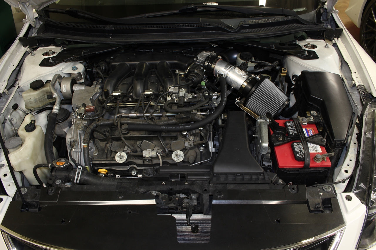 HPS Performance Air Intake Kit, Red, 2007-2012 Nissan Altima V6 3.5L, 827-572R