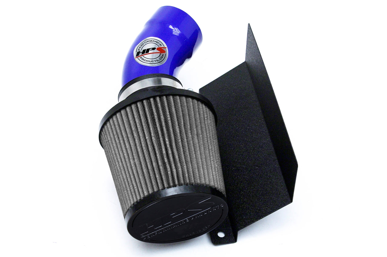 HPS Performance Air Intake Kit, Blue, 2015-2017 Chrysler 200 2.4L without MAF sensor, 827-574BL
