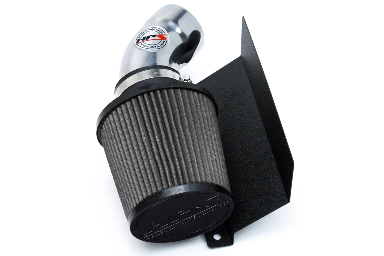 HPS Performance Air Intake Kit, Polished, 2015-2017 Chrysler 200 2.4L without MAF sensor, 827-574P