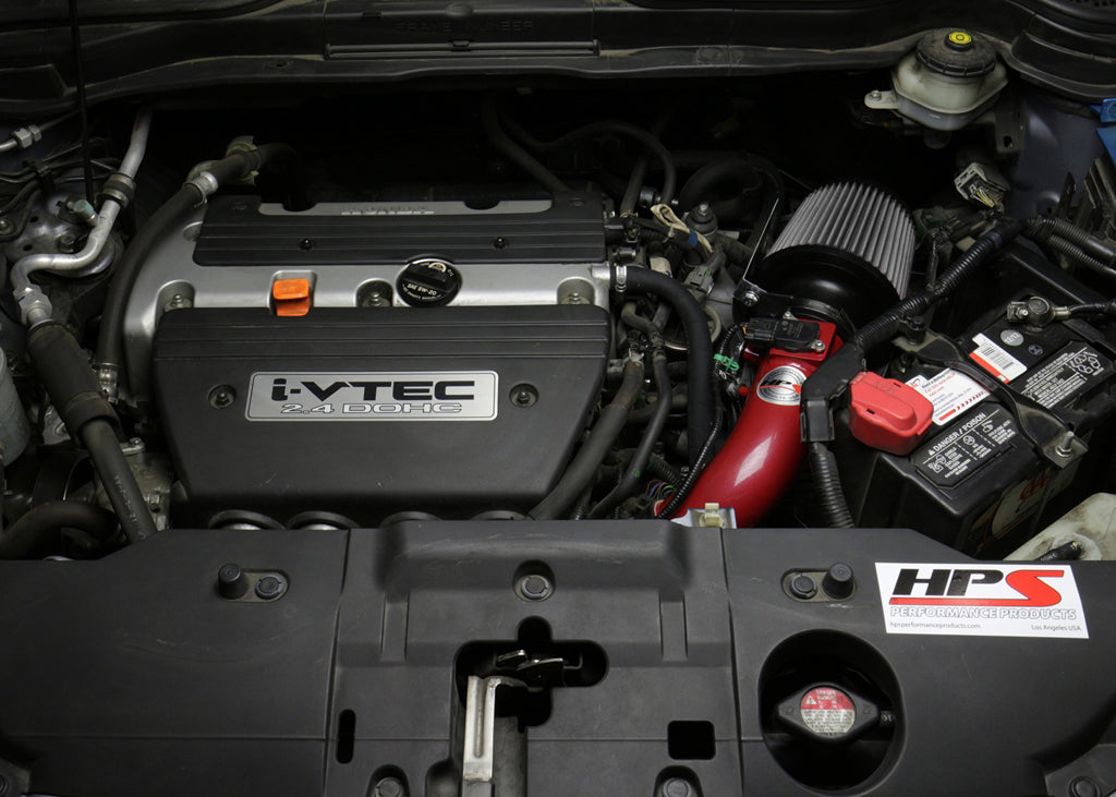 HPS Performance Air Intake Kit, Polished, 2007-2009 Honda CR-V 2.4L, 827-588P