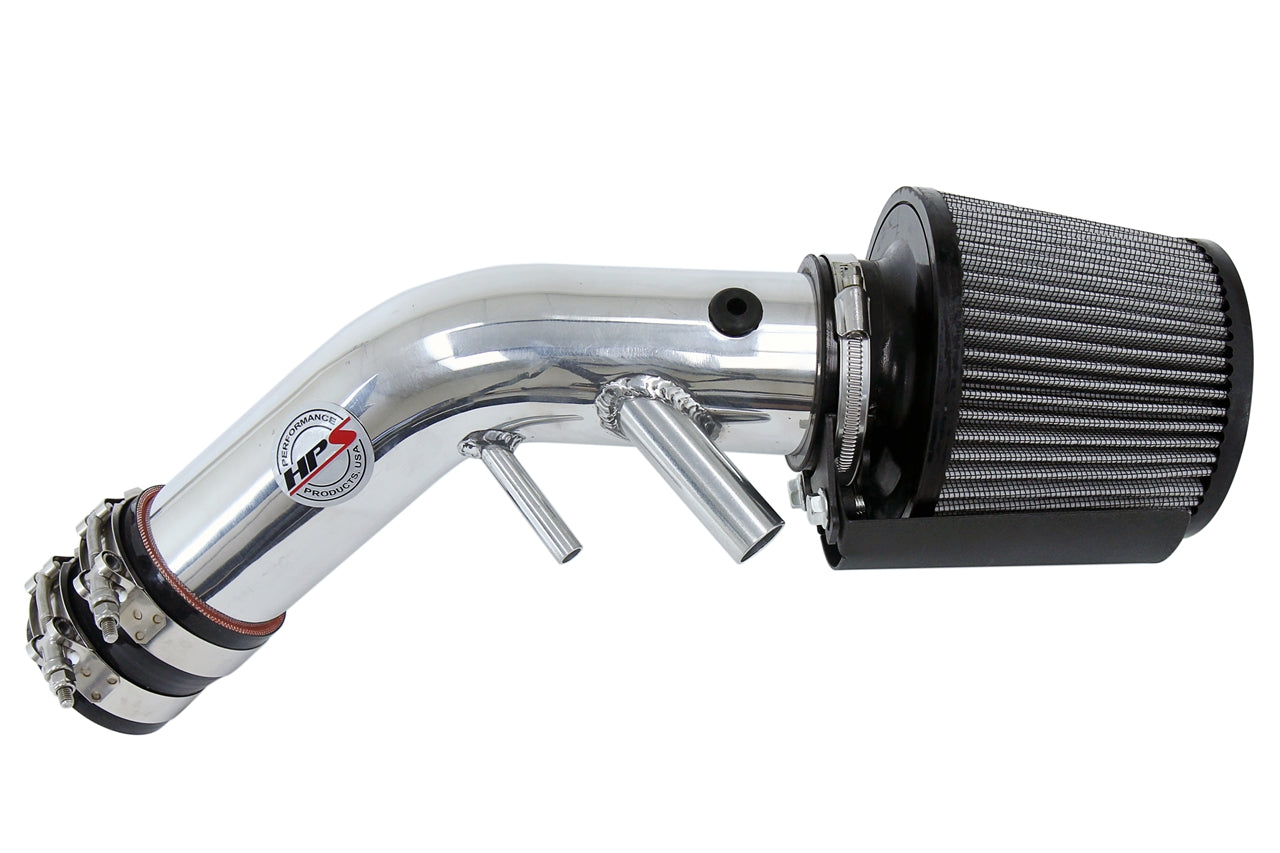 HPS Performance Air Intake Kit, Polished, 2016-2017 Kia Optima LX 1.6L Turbo, 827-594P