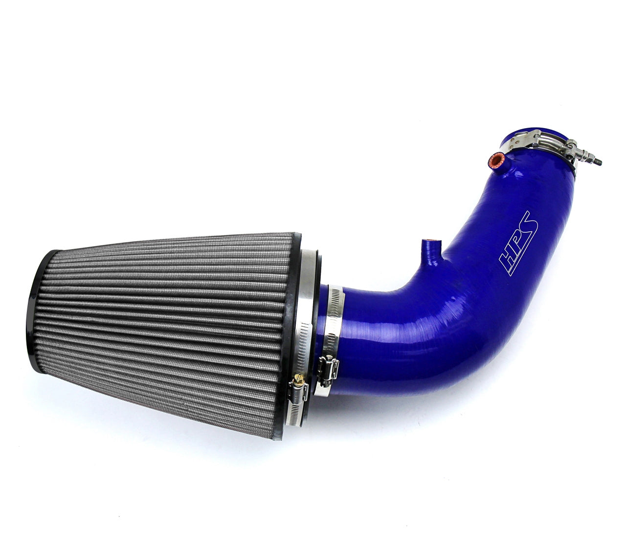 HPS Performance Air Intake Kit, Blue, 2006-2009 Honda S2000 AP2 2.2L F22 drive-by-wire, 827-610BL