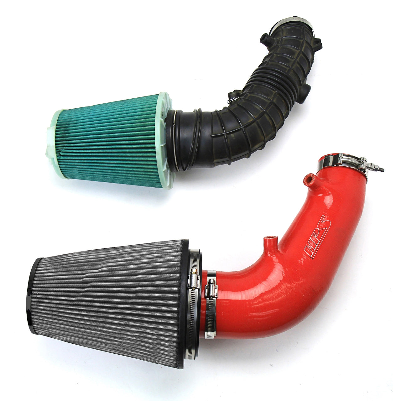 HPS Performance Air Intake Kit, Red, 2006-2009 Honda S2000 AP2 2.2L F22 drive-by-wire, 827-610R