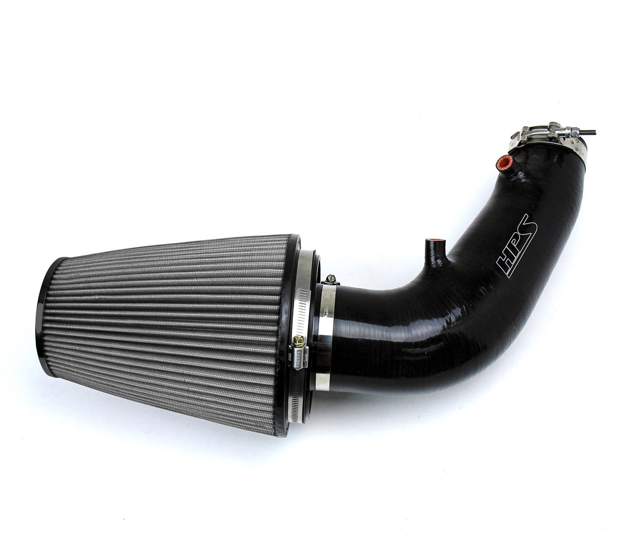 HPS Performance Air Intake Kit, Black, 2006-2009 Honda S2000 AP2 2.2L F22 drive-by-wire, 827-610WB
