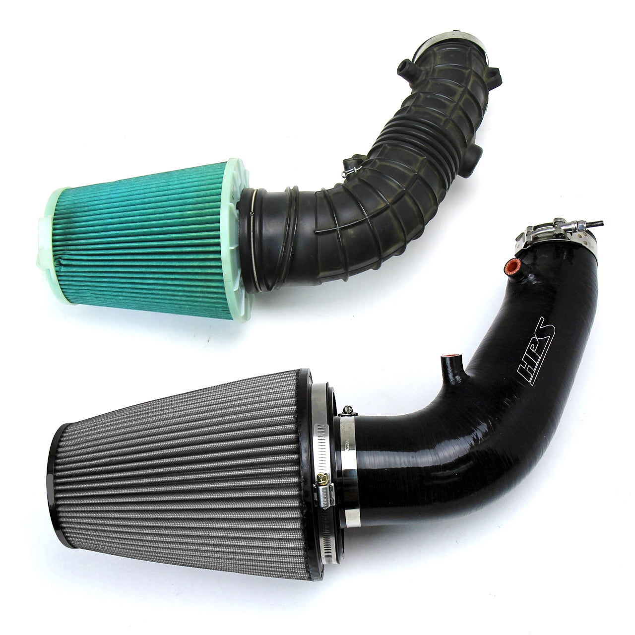HPS Performance Air Intake Kit, Black, 2006-2009 Honda S2000 AP2 2.2L F22 drive-by-wire, 827-610WB