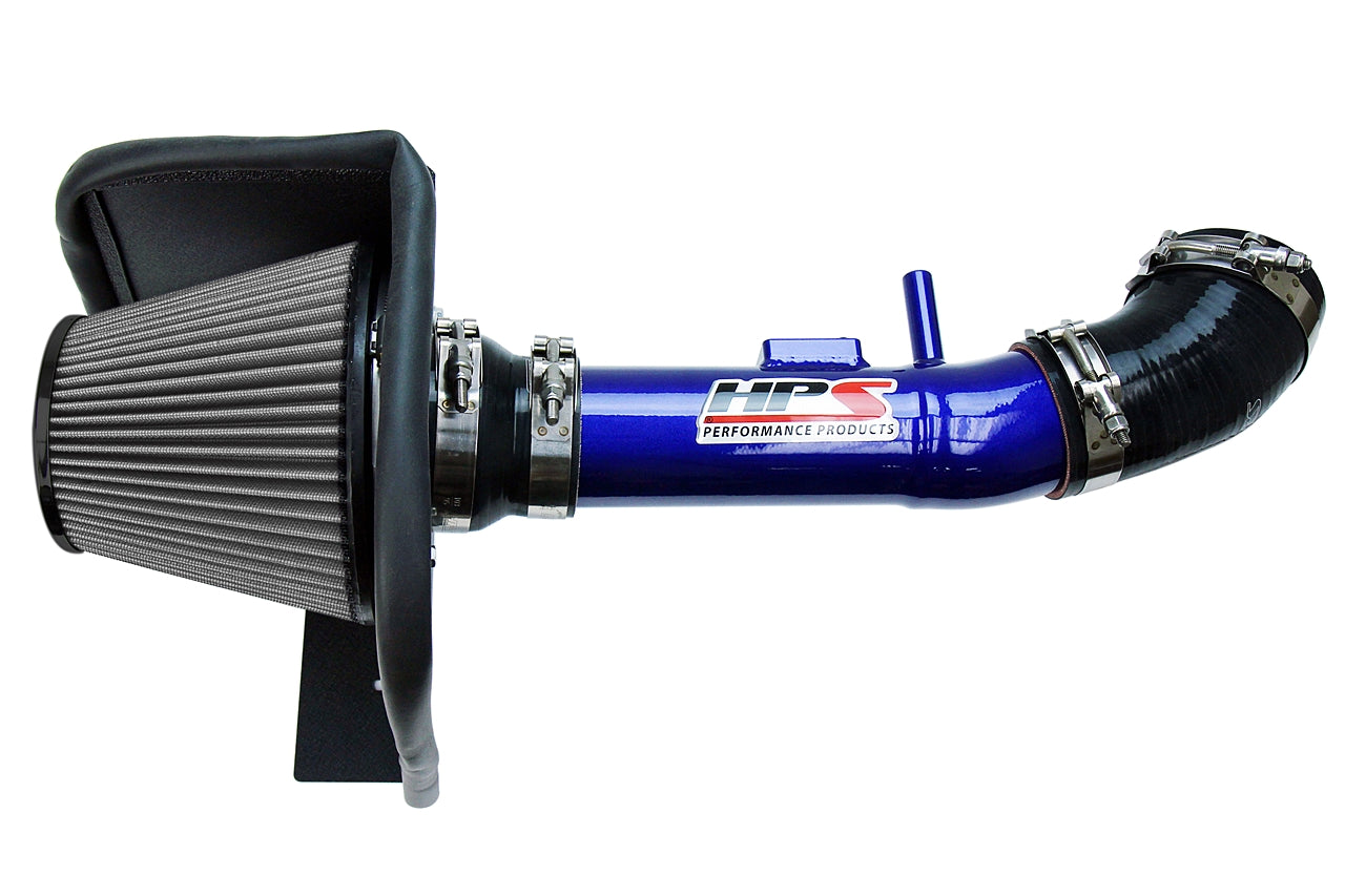 HPS Performance Air Intake Kit, Blue, 2004-2009 Mazda B4000 4.0L V6, 827-611BL