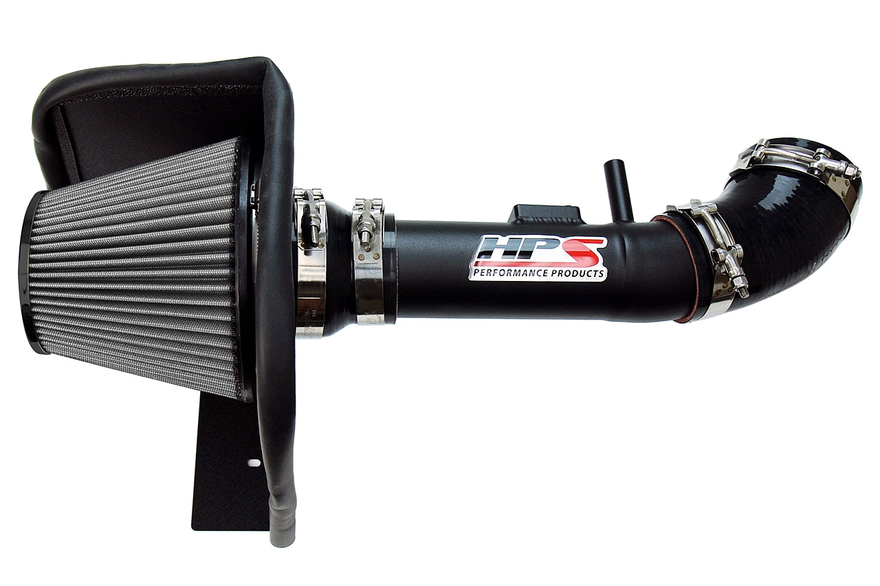 HPS Performance Air Intake Kit, Black, 2004-2009 Mazda B4000 4.0L V6, 827-611WB