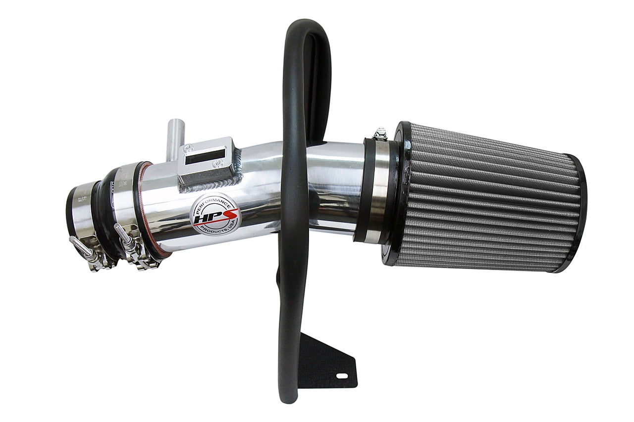 HPS Performance Air Intake Kit, Polished, 2013-2017 Honda Accord 3.5L V6, 827-626P