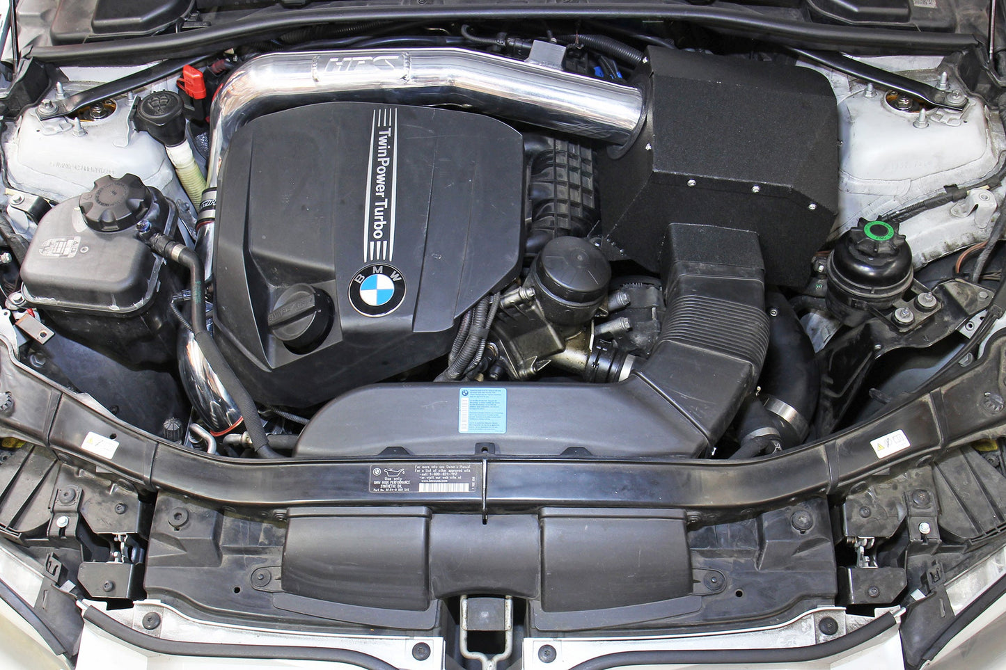 HPS Performance Air Intake Kit, Red, 2011-2013 BMW 335i 3.0L Turbo N55, 827-628R