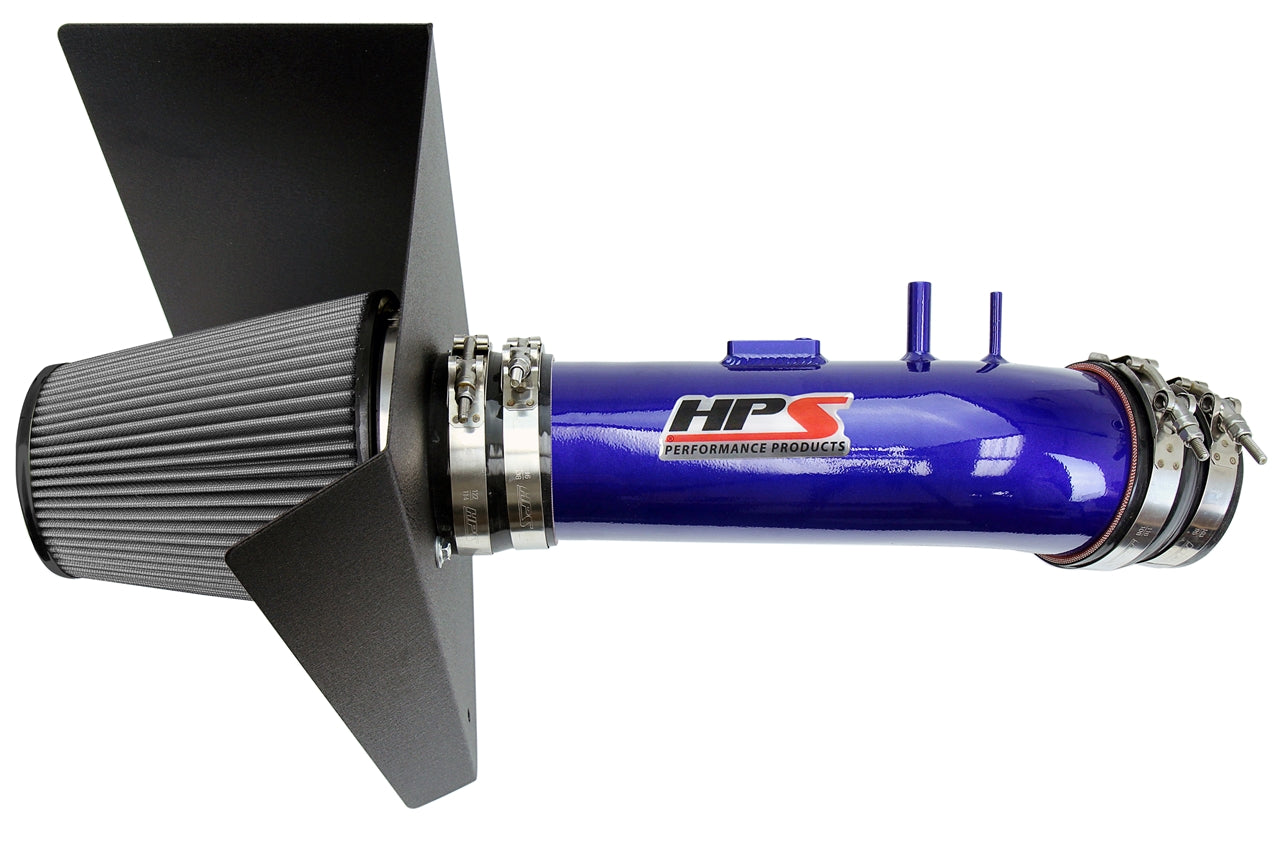 HPS Performance Air Intake Kit, Blue, 2012-2019 Toyota Tundra 5.7L V8, 827-630BL
