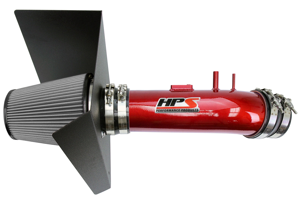 HPS Performance Air Intake Kit, Red, 2012-2019 Toyota Tundra 5.7L V8, 827-630R