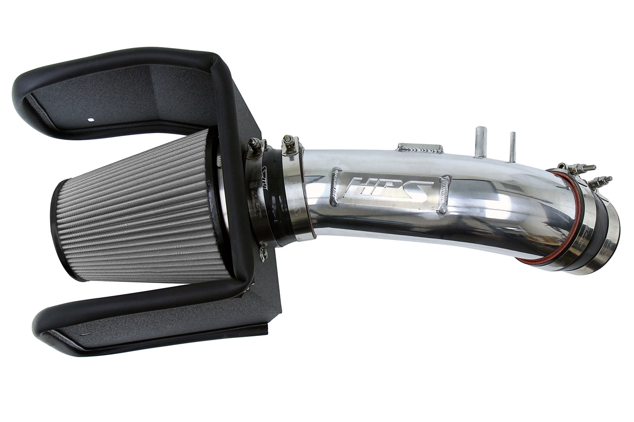 HPS Performance Air Intake Kit, Polished, 2008-2020 Toyota Land Cruiser 5.7L V8, 827-635P