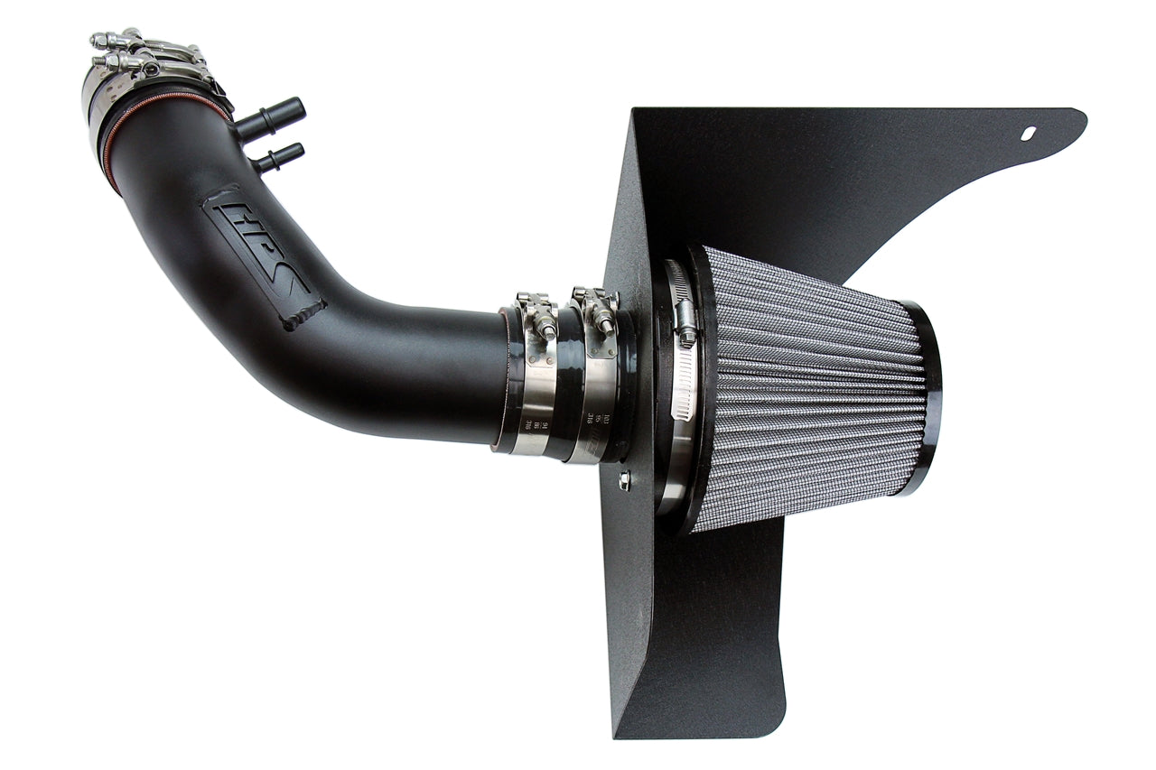 HPS Performance Air Intake Kit, Black, 2015-2017 Ford Mustang 3.7L V6, 827-638WB