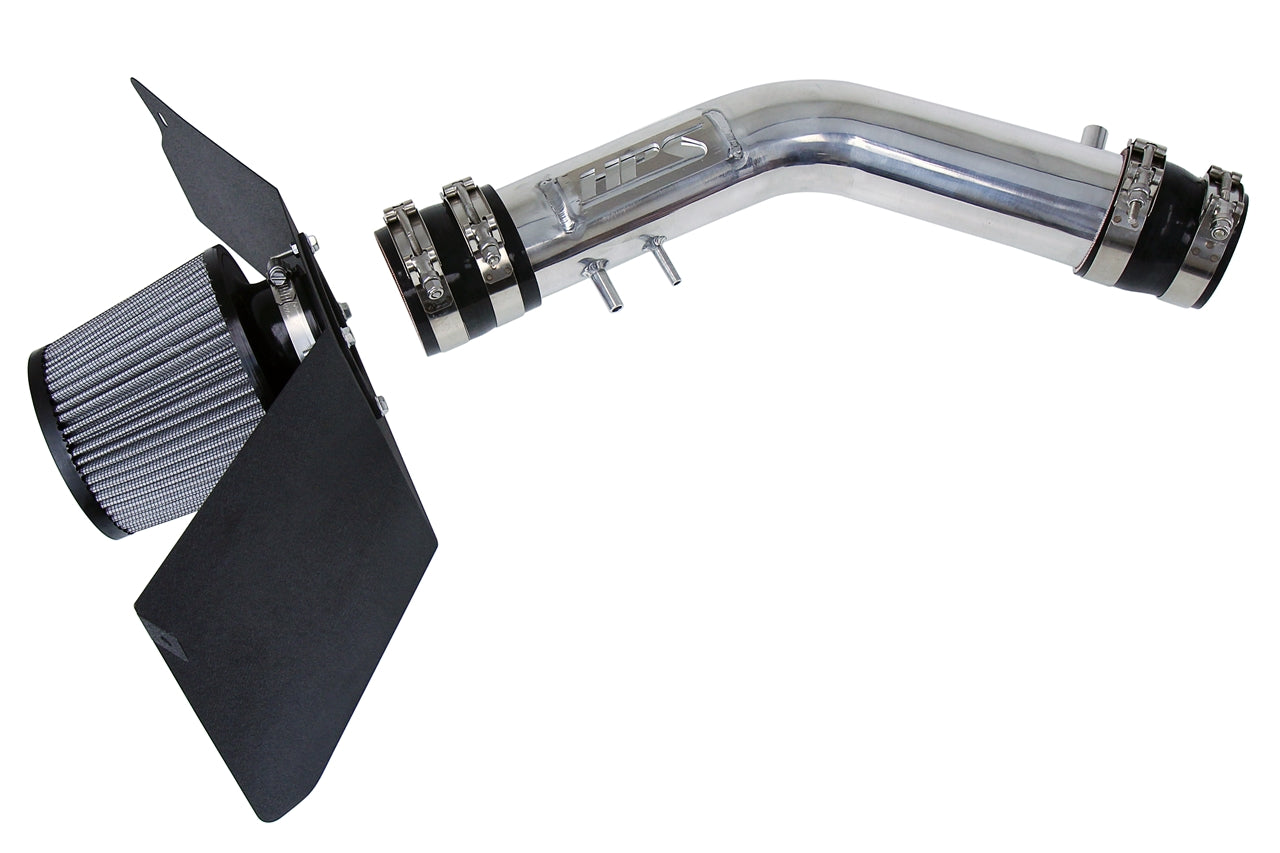 HPS Performance Air Intake Kit, Polished, 1995-1999 Toyota Tacoma 2.4L 2.7L, 827-663P