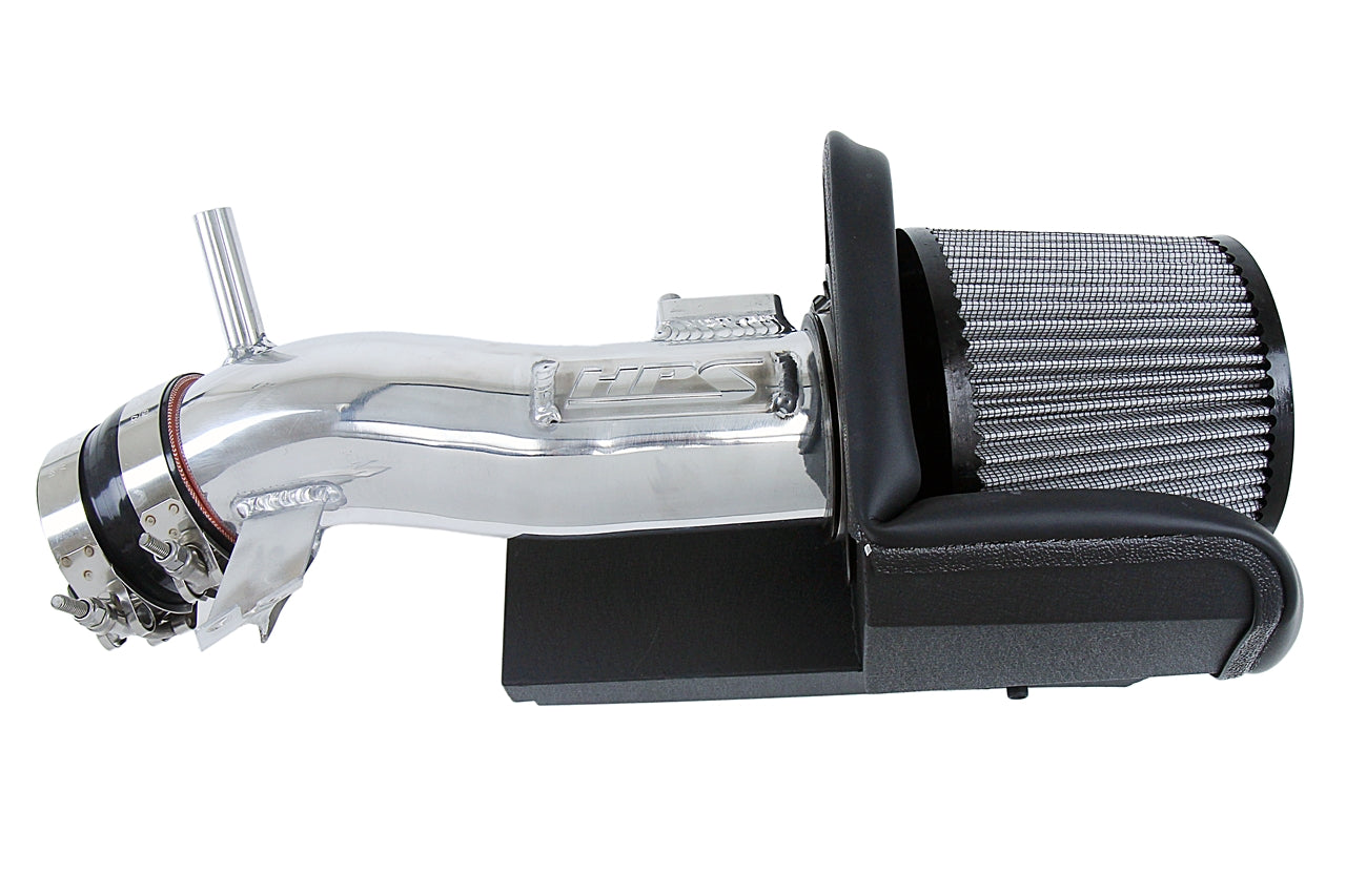 HPS Performance Air Intake Kit, Polished, Toyota 2019-2023 Corolla 2.0L, 827-675P