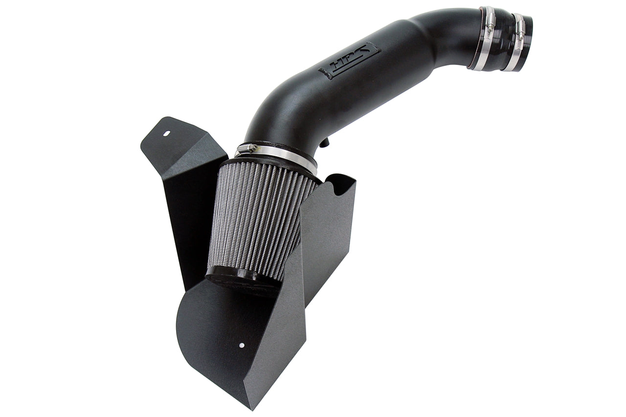 HPS Performance Air Intake Kit, Black, 2012-2018 Audi A6 Quattro 3.0L Supercharged (C7), 827-676WB
