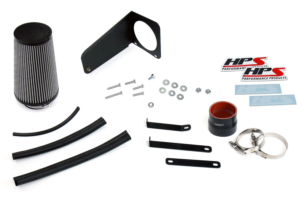 HPS Performance Air Intake Kit, Black, 2019-2021 Hyundai Veloster 1.6L Turbo, 827-678WB