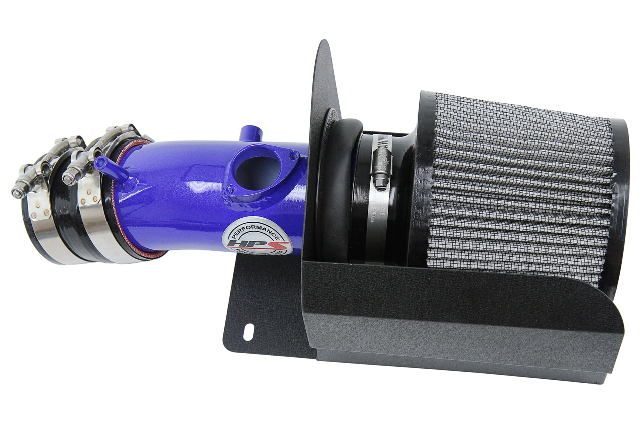HPS Performance Air Intake Kit, Blue, 2014-2018 Mazda Mazda3 2.0L, Skyactiv, 827-686BL