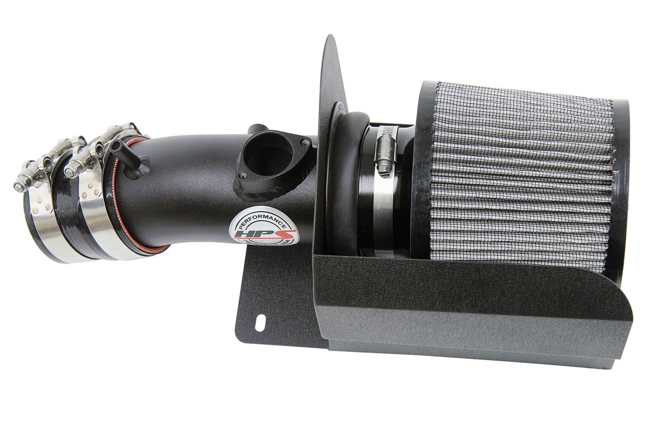 HPS Performance Air Intake Kit, Black, 2014-2018 Mazda Mazda3 2.0L, Skyactiv, 827-686WB