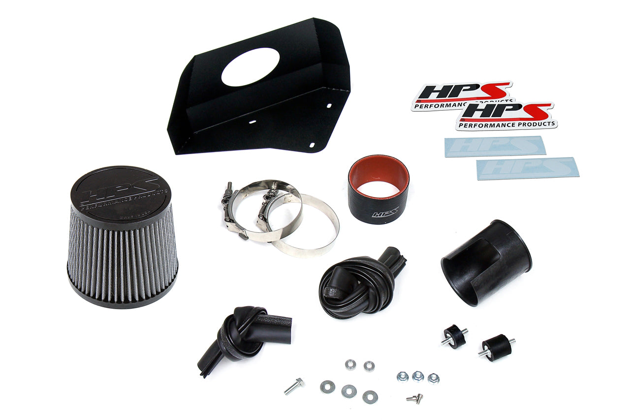 HPS Performance Air Intake Kit, Black, 2011-2016 Scion tC 2.5L, 827-687WB