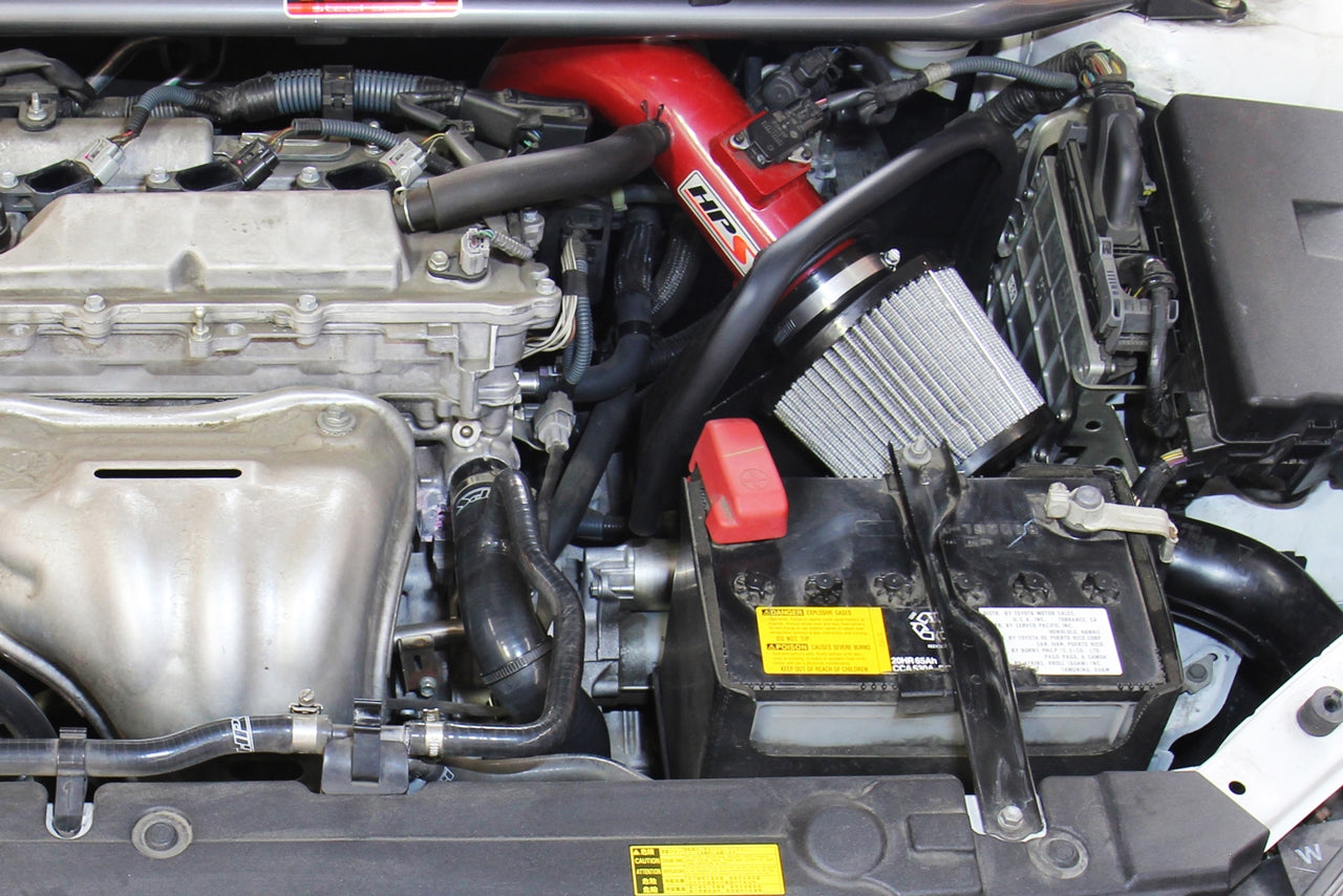 HPS Performance Air Intake Kit, Red, 2011-2016 Scion tC 2.5L, 827-687R