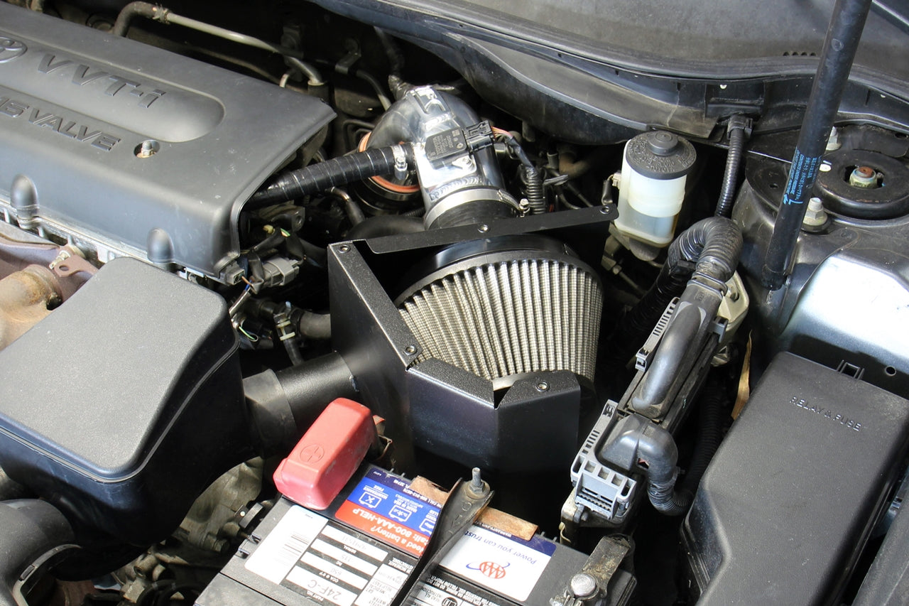 HPS Performance Air Intake Kit, Polished, Toyota 2007-2009 Camry 2.4L, 827-693P