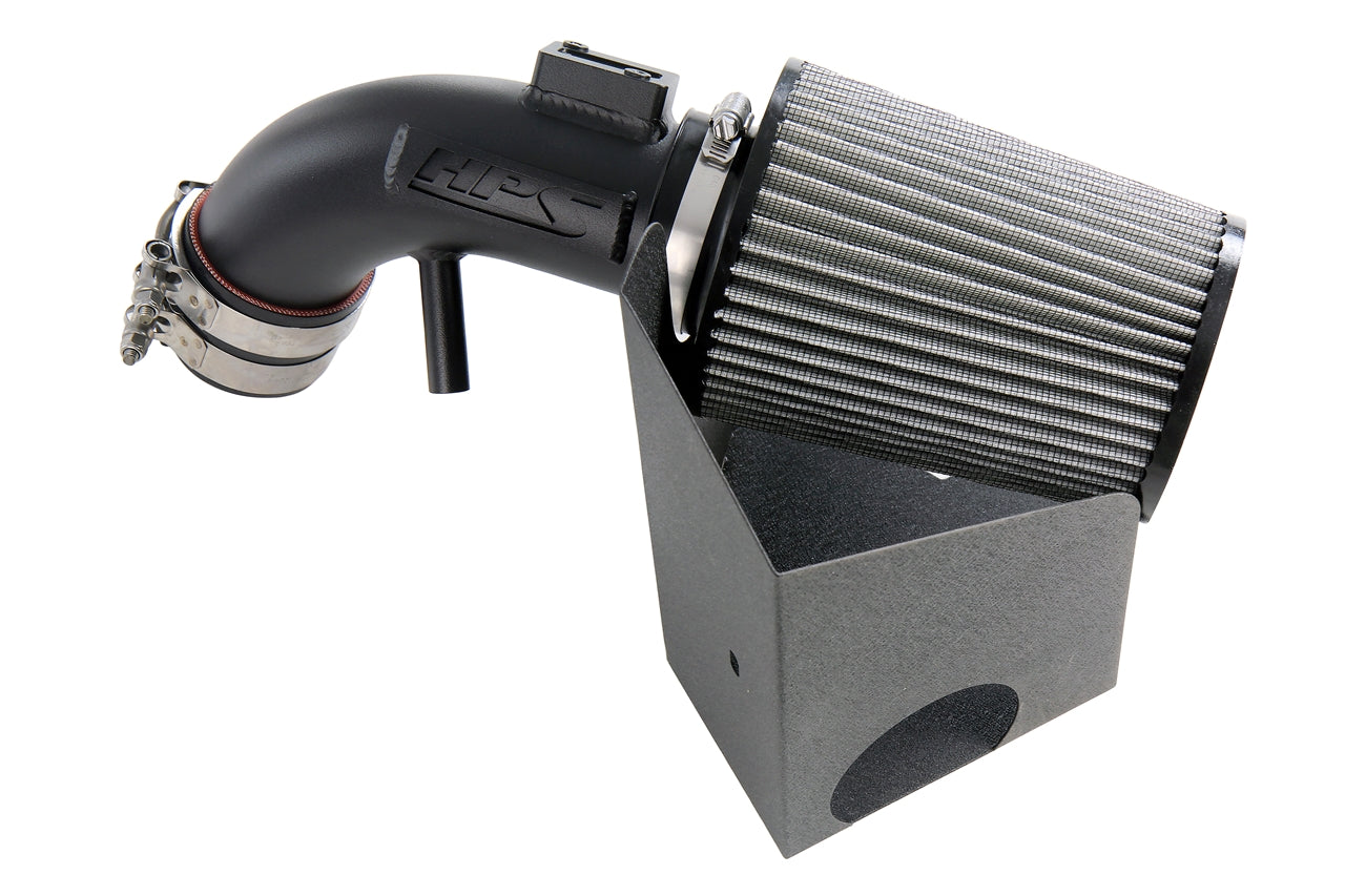 HPS Performance Air Intake Kit, Black, Honda 2006-2011 Civic 1.8L Gas, 827-694WB