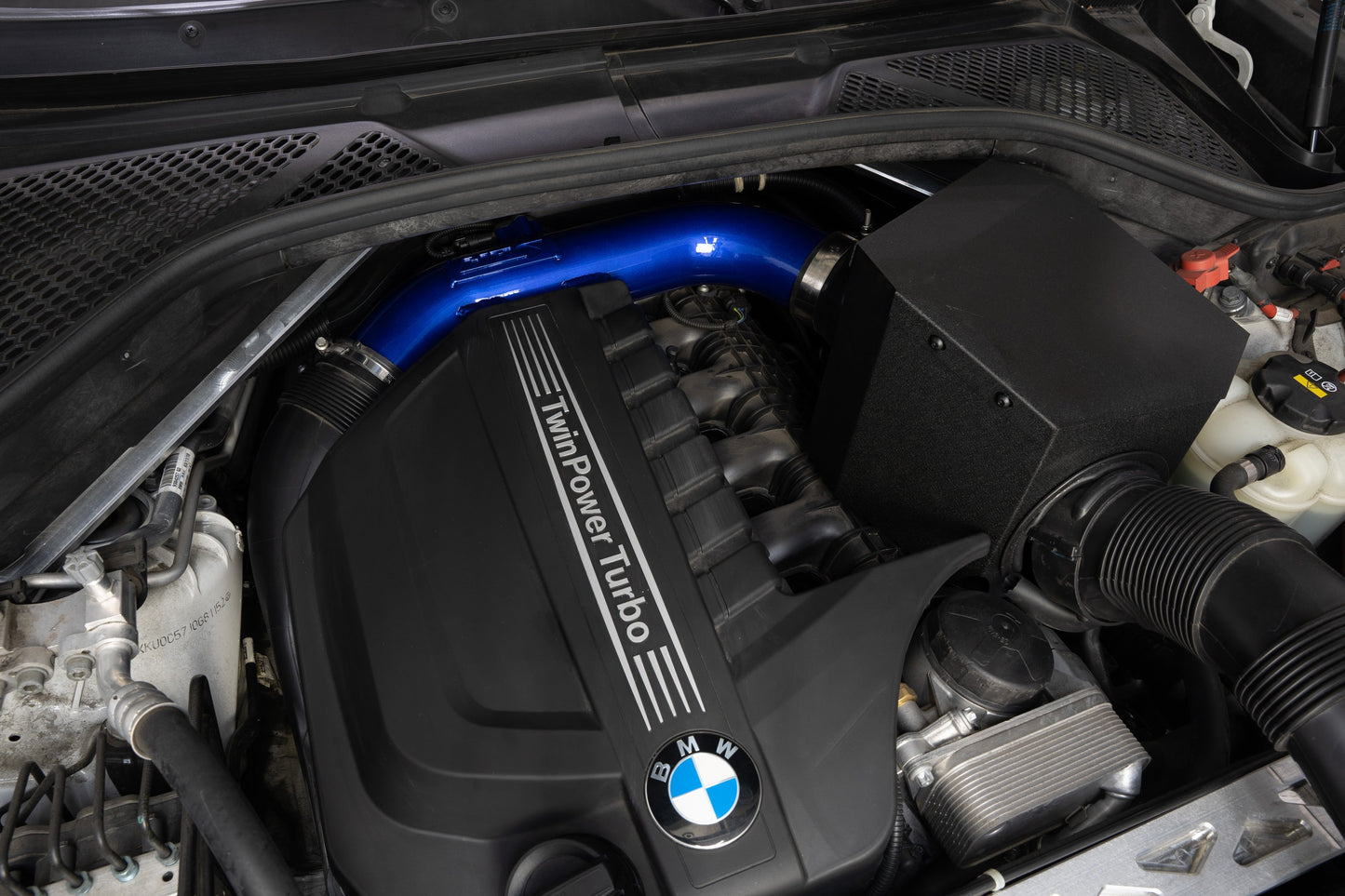 HPS Performance Air Intake Kit, Black, BMW 2015-2019 X6 3.0L Turbo N55 F16, 827-699WB