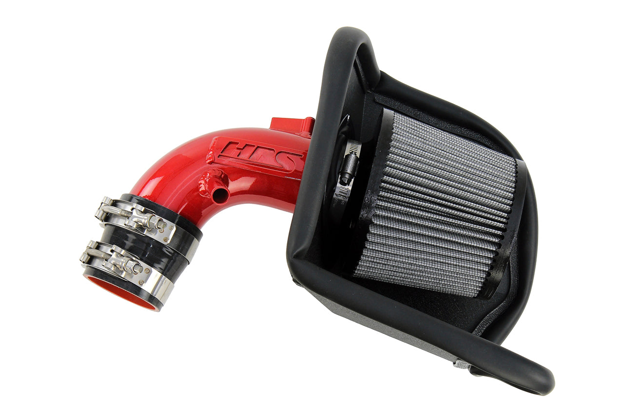 HPS Performance Air Intake Kit, Red, 2012-2015 Honda Civic 1.8L Gas, 827-700R