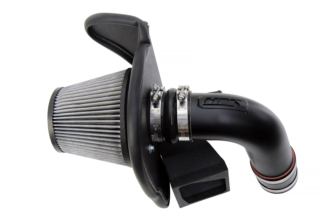 HPS Performance Air Intake Kit, Black, 2021-2023 BMW X5 xDrive45e 3.0L Turbo B58 PHEV G05, 827-702WB