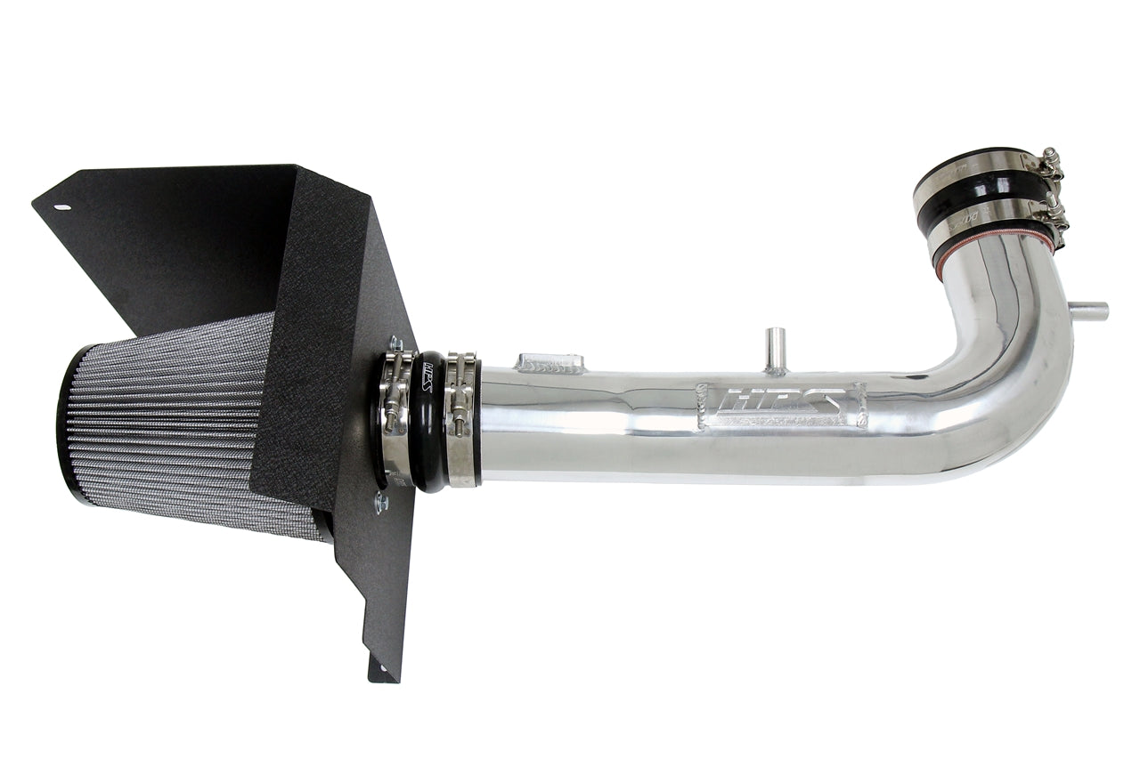 HPS Performance Air Intake Kit, Polished, 2018-2020 Chevy Tahoe 6.2L V8, 827-707P