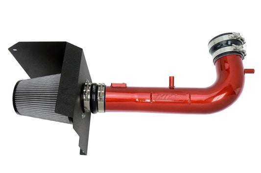 HPS Performance Air Intake Kit, Red, 2014-2018 GMC Sierra 1500 6.2L V8, 827-707R