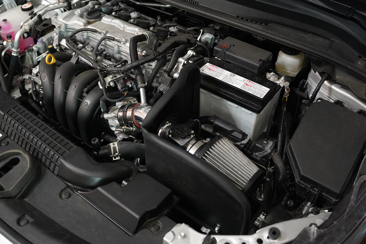HPS Performance Air Intake Kit, Black, Toyota 2020-2022 Corolla 1.8L Gas, 827-708WB