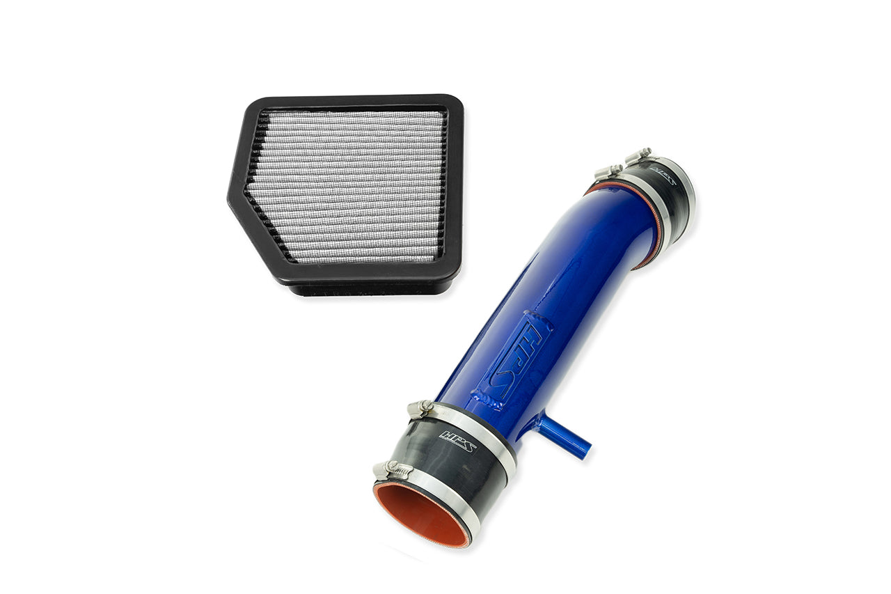 HPS Performance Air Intake System, Blue, 2010-2015 Lexus IS350C 3.5L V6, 827-710BL